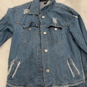 Coats | Oversized Denim Jacket 